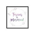 Picture of Forever a Mermaid I _GroupedProduct_Square_Mini_ _GroupedProduct_Square_Canvas_Framed_