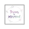 Picture of Forever a Mermaid I _GroupedProduct_Square_Mini_ _GroupedProduct_Square_Canvas_Framed_