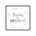 Picture of Forever a Mermaid I _GroupedProduct_Square_Mini_ _GroupedProduct_Square_Canvas_Framed_