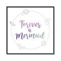 Picture of Forever a Mermaid I _GroupedProduct_Square_Mini_ _GroupedProduct_Square_Canvas_Framed_