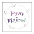 Picture of Forever a Mermaid I _GroupedProduct_Square_Mini_ _GroupedProduct_Square_Canvas_Framed_