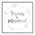 Picture of Forever a Mermaid I _GroupedProduct_Square_Mini_ _GroupedProduct_Square_Canvas_Framed_