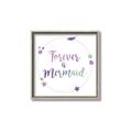 Picture of Forever a Mermaid II _GroupedProduct_Square_Mini_ _GroupedProduct_Square_Canvas_Framed_