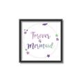 Picture of Forever a Mermaid II _GroupedProduct_Square_Mini_ _GroupedProduct_Square_Canvas_Framed_
