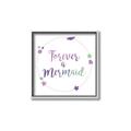 Picture of Forever a Mermaid II _GroupedProduct_Square_Mini_ _GroupedProduct_Square_Canvas_Framed_