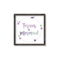Picture of Forever a Mermaid II _GroupedProduct_Square_Mini_ _GroupedProduct_Square_Canvas_Framed_