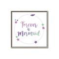 Picture of Forever a Mermaid II _GroupedProduct_Square_Mini_ _GroupedProduct_Square_Canvas_Framed_