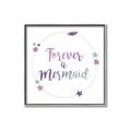Picture of Forever a Mermaid II _GroupedProduct_Square_Mini_ _GroupedProduct_Square_Canvas_Framed_