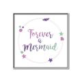 Picture of Forever a Mermaid II _GroupedProduct_Square_Mini_ _GroupedProduct_Square_Canvas_Framed_