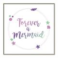 Picture of Forever a Mermaid II _GroupedProduct_Square_Mini_ _GroupedProduct_Square_Canvas_Framed_