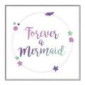 Picture of Forever a Mermaid II _GroupedProduct_Square_Mini_ _GroupedProduct_Square_Canvas_Framed_