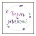 Picture of Forever a Mermaid II _GroupedProduct_Square_Mini_ _GroupedProduct_Square_Canvas_Framed_