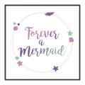 Picture of Forever a Mermaid II _GroupedProduct_Square_Mini_ _GroupedProduct_Square_Canvas_Framed_