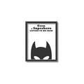 Picture of Superhero Listens II _GroupedProduct_Rectangle_Portrait_Mini_ _GroupedProduct_Rectangle_Portrait_Canvas_Framed_