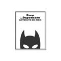 Picture of Superhero Listens II _GroupedProduct_Rectangle_Portrait_Mini_ _GroupedProduct_Rectangle_Portrait_Canvas_Framed_
