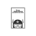 Picture of Superhero Listen I _GroupedProduct_Rectangle_Portrait_Mini_ _GroupedProduct_Rectangle_Portrait_Canvas_Framed_
