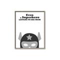Picture of Superhero Listen I _GroupedProduct_Rectangle_Portrait_Mini_ _GroupedProduct_Rectangle_Portrait_Canvas_Framed_