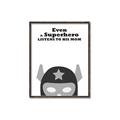 Picture of Superhero Listen I _GroupedProduct_Rectangle_Portrait_Mini_ _GroupedProduct_Rectangle_Portrait_Canvas_Framed_