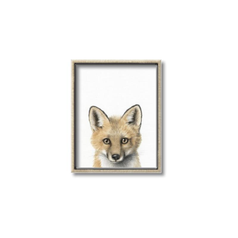 Picture of Foxy Baby _GroupedProduct_Rectangle_Portrait_Mini_ _GroupedProduct_Rectangle_Portrait_Canvas_Framed_