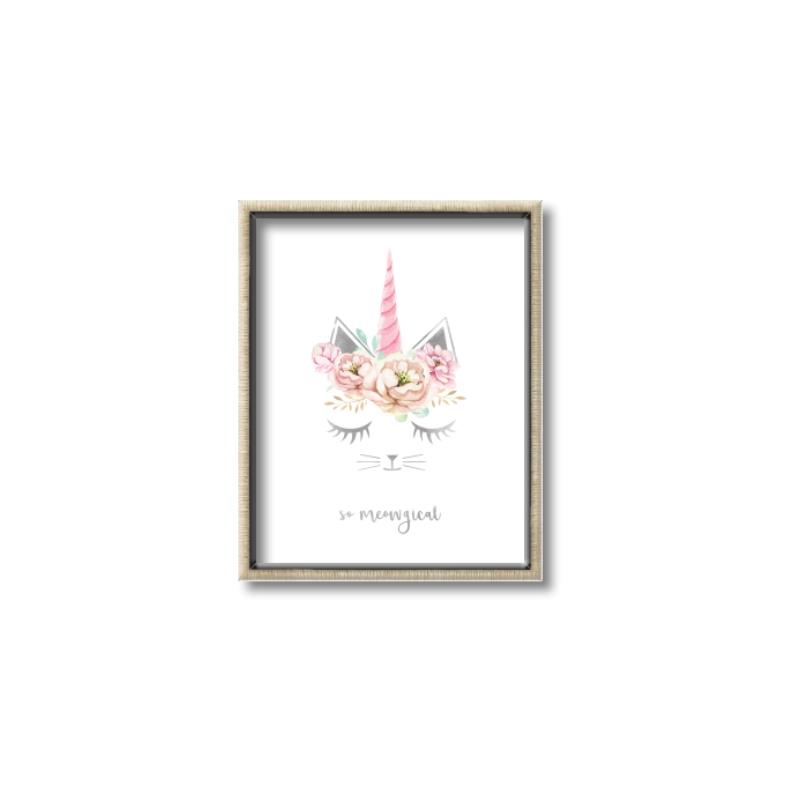 Picture of Caticorn II _GroupedProduct_Rectangle_Portrait_Mini_ _GroupedProduct_Rectangle_Portrait_Canvas_Framed_