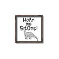 Picture of Hear me Stomp Gray _GroupedProduct_Square_Mini_ _GroupedProduct_Square_Canvas_Framed_