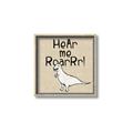 Picture of Hear me Roar Beige Bkg _GroupedProduct_Square_Mini_ _GroupedProduct_Square_Canvas_Framed_
