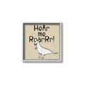 Picture of Hear me Roar Beige Bkg _GroupedProduct_Square_Mini_ _GroupedProduct_Square_Canvas_Framed_