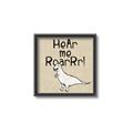 Picture of Hear me Roar Beige Bkg _GroupedProduct_Square_Mini_ _GroupedProduct_Square_Canvas_Framed_