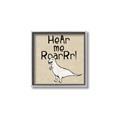 Picture of Hear me Roar Beige Bkg _GroupedProduct_Square_Mini_ _GroupedProduct_Square_Canvas_Framed_