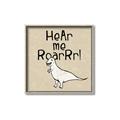 Picture of Hear me Roar Beige Bkg _GroupedProduct_Square_Mini_ _GroupedProduct_Square_Canvas_Framed_