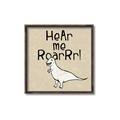 Picture of Hear me Roar Beige Bkg _GroupedProduct_Square_Mini_ _GroupedProduct_Square_Canvas_Framed_