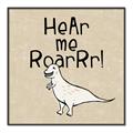 Picture of Hear me Roar Beige Bkg _GroupedProduct_Square_Mini_ _GroupedProduct_Square_Canvas_Framed_