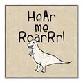 Picture of Hear me Roar Beige Bkg _GroupedProduct_Square_Mini_ _GroupedProduct_Square_Canvas_Framed_