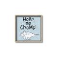 Picture of Hear me Chomp Blue Bkg _GroupedProduct_Square_Mini_ _GroupedProduct_Square_Canvas_Framed_