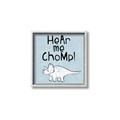 Picture of Hear me Chomp Blue Bkg _GroupedProduct_Square_Mini_ _GroupedProduct_Square_Canvas_Framed_