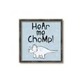 Picture of Hear me Chomp Blue Bkg _GroupedProduct_Square_Mini_ _GroupedProduct_Square_Canvas_Framed_