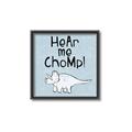 Picture of Hear me Chomp Blue Bkg _GroupedProduct_Square_Mini_ _GroupedProduct_Square_Canvas_Framed_