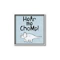 Picture of Hear me Chomp Blue Bkg _GroupedProduct_Square_Mini_ _GroupedProduct_Square_Canvas_Framed_