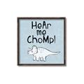 Picture of Hear me Chomp Blue Bkg _GroupedProduct_Square_Mini_ _GroupedProduct_Square_Canvas_Framed_