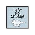 Picture of Hear me Chomp Blue Bkg _GroupedProduct_Square_Mini_ _GroupedProduct_Square_Canvas_Framed_