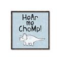 Picture of Hear me Chomp Blue Bkg _GroupedProduct_Square_Mini_ _GroupedProduct_Square_Canvas_Framed_