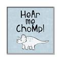Picture of Hear me Chomp Blue Bkg _GroupedProduct_Square_Mini_ _GroupedProduct_Square_Canvas_Framed_