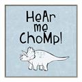 Picture of Hear me Chomp Blue Bkg _GroupedProduct_Square_Mini_ _GroupedProduct_Square_Canvas_Framed_