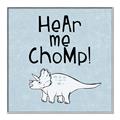 Picture of Hear me Chomp Blue Bkg _GroupedProduct_Square_Mini_ _GroupedProduct_Square_Canvas_Framed_