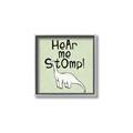 Picture of Hear me Stomp Green Bkg _GroupedProduct_Square_Mini_ _GroupedProduct_Square_Canvas_Framed_