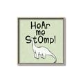 Picture of Hear me Stomp Green Bkg _GroupedProduct_Square_Mini_ _GroupedProduct_Square_Canvas_Framed_