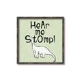Picture of Hear me Stomp Green Bkg _GroupedProduct_Square_Mini_ _GroupedProduct_Square_Canvas_Framed_
