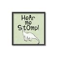 Picture of Hear me Stomp Green Bkg _GroupedProduct_Square_Mini_ _GroupedProduct_Square_Canvas_Framed_