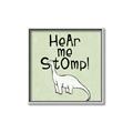 Picture of Hear me Stomp Green Bkg _GroupedProduct_Square_Mini_ _GroupedProduct_Square_Canvas_Framed_