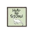 Picture of Hear me Stomp Green Bkg _GroupedProduct_Square_Mini_ _GroupedProduct_Square_Canvas_Framed_